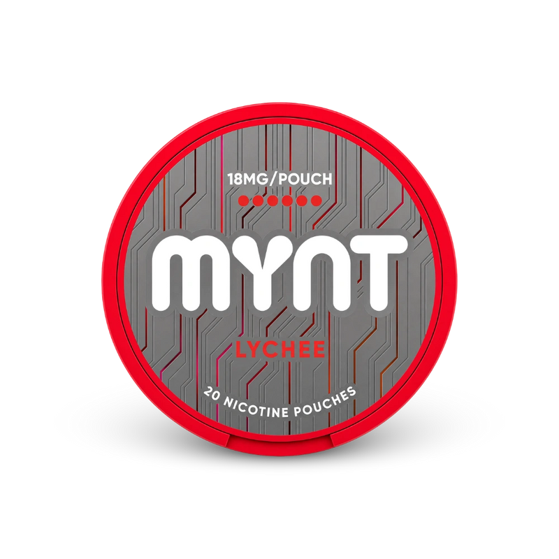 MYNT Lychee Strong – κουτί σακουλακιών νικοτίνης
