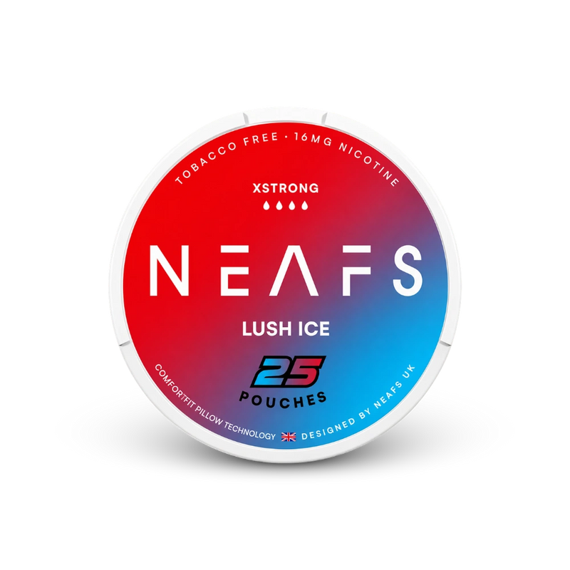 NEAFS Lush Ice Extra Strong – κουτί με σακουλάκια νικοτίνης