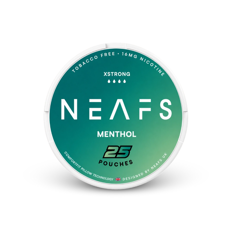 NEAFS Menthol Extra Strong – κουτί σακουλάκια νικοτίνης