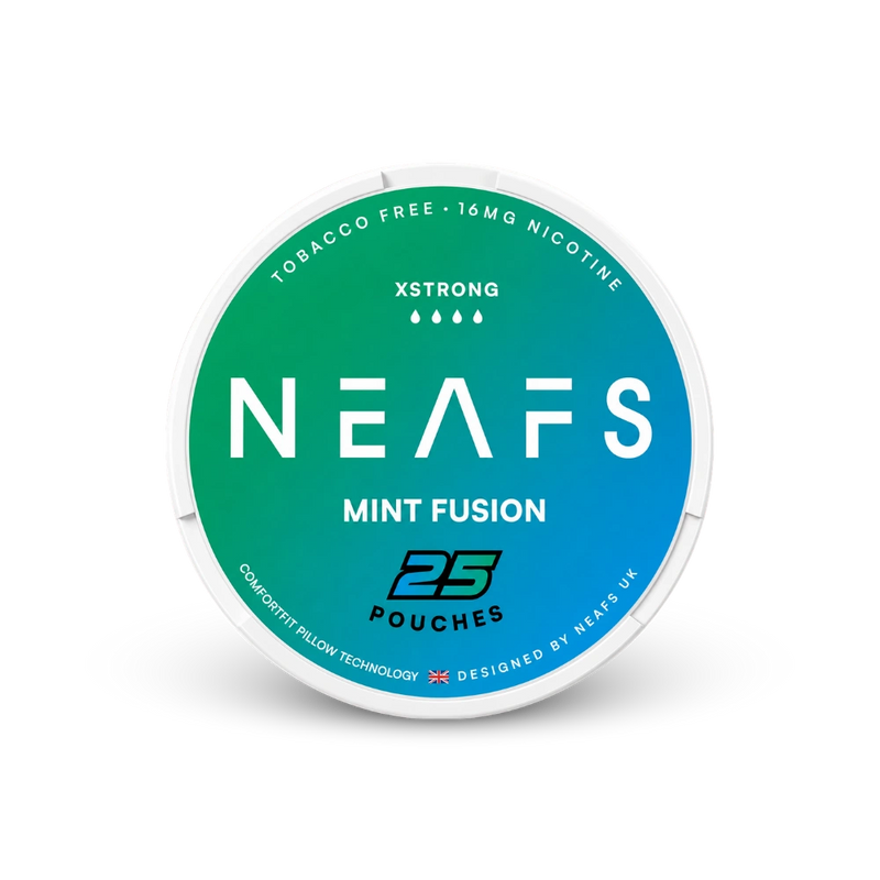 NEAFS Mint Fusion Extra Strong – κουτί με σακουλάκια νικοτίνης