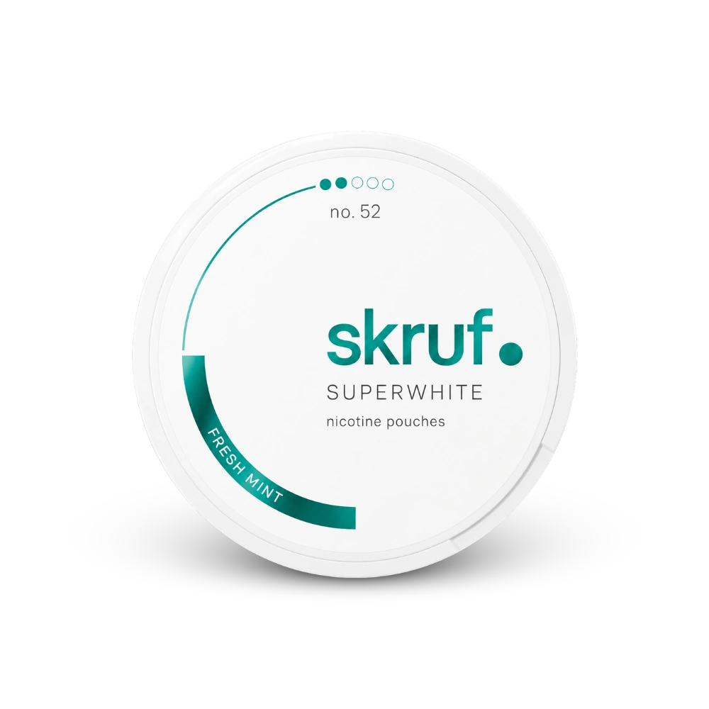 SKRUF Fresh Mint S2 – κουτί με σακουλάκια νικοτίνης