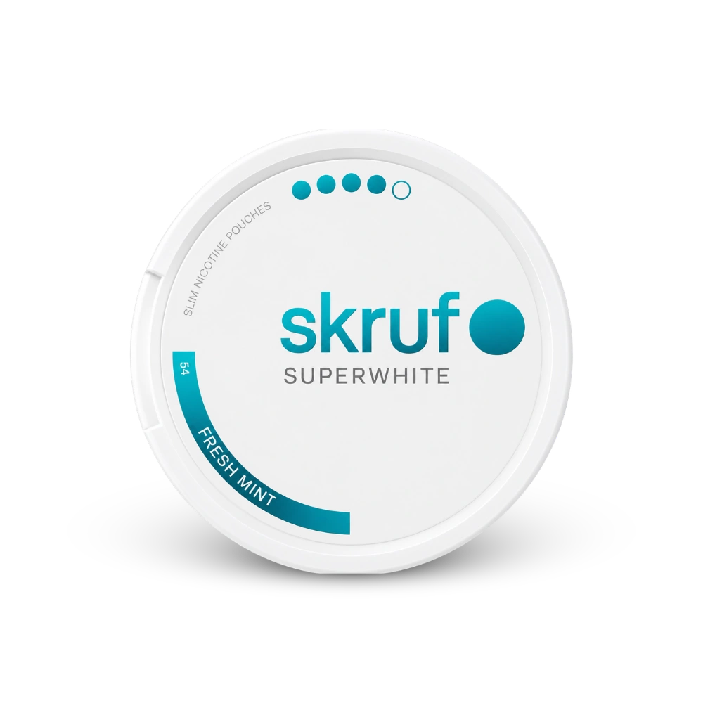 SKRUF Fresh Mint S4 – κουτί με σακουλάκια νικοτίνης