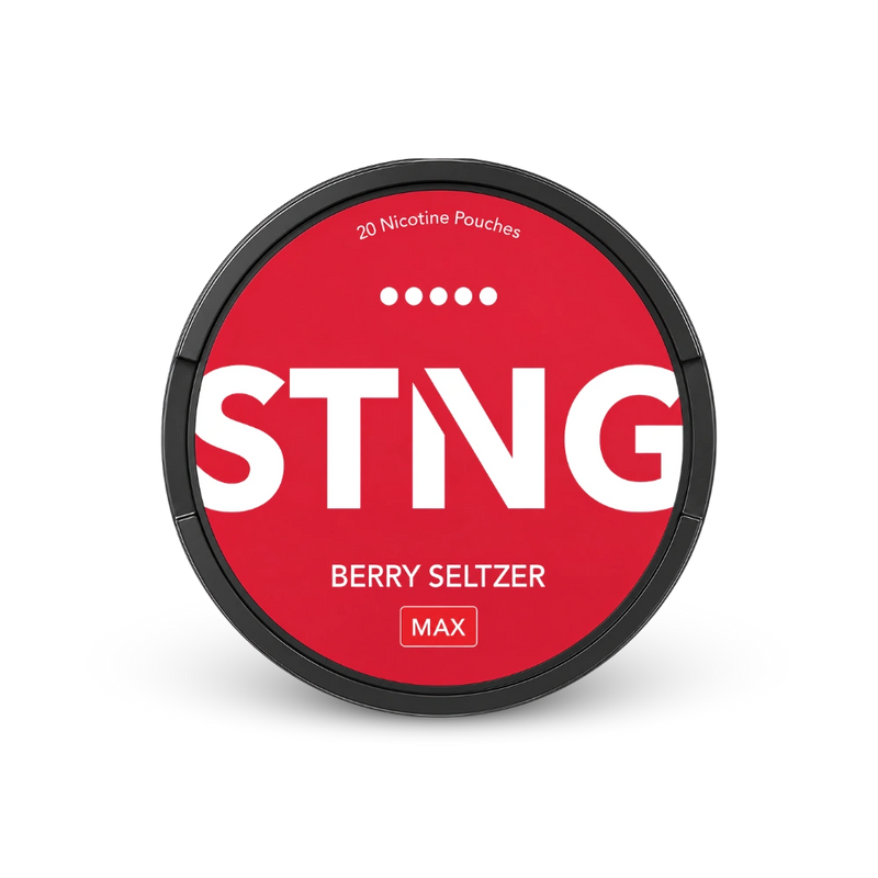 STNG Berry Seltzer MAX – κουτί σακουλακιών νικοτίνης
