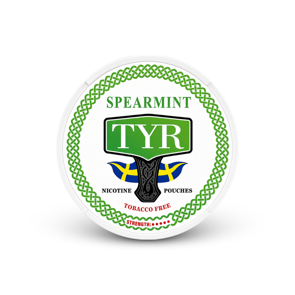 TYR SPEARMINT – κουτί σακουλάκια νικοτίνης