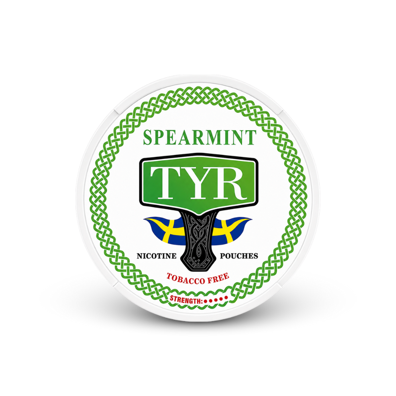 TYR SPEARMINT – κουτί σακουλάκια νικοτίνης