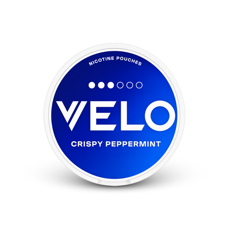 VELO Crispy Peppermint Mini – κουτί με σακουλάκια νικοτίνης