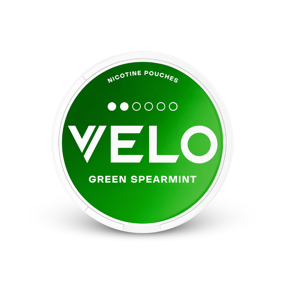 VELO Green Spearmint – κουτί σακουλακιών νικοτίνης