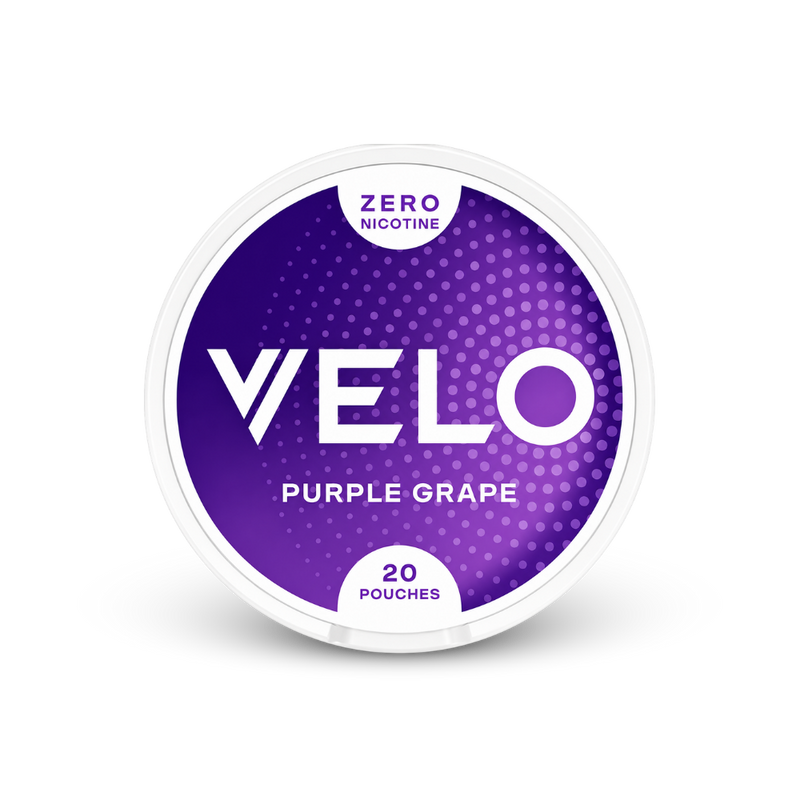 VELO Purple Grape Zero – κουτί σακουλιών νικοτίνης