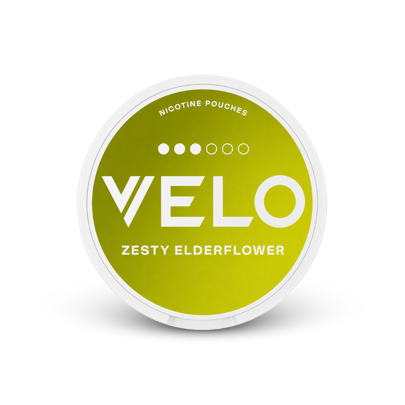 VELO Zesty Elderflower – κουτάκι με σακουλάκια νικοτίνης