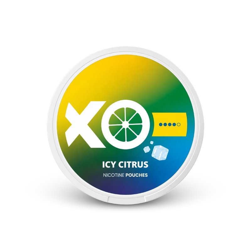 XO Icy Citrus – κουτί σακουλάκων νικοτίνης