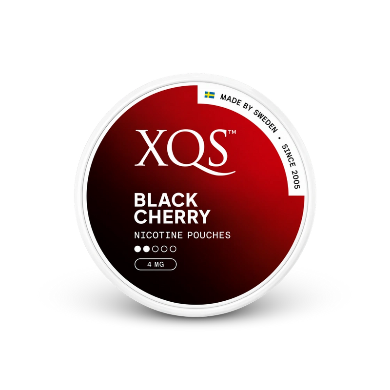 XQS Black Cherry Slim Light – κουτί σακουλακιών νικοτίνης