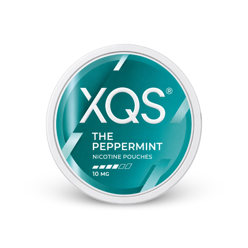 XQS The Peppermint 10mg – κουτί με σακουλάκια νικοτίνης
