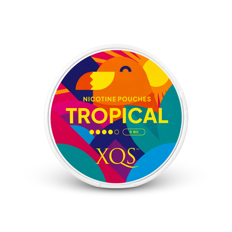 XQS Tropical Strong – κουτί σακουλάκια νικοτίνης