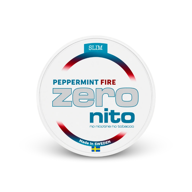 ZERONITO Peppermint Fire Slim – κουτί σακουλακιών νικοτίνης