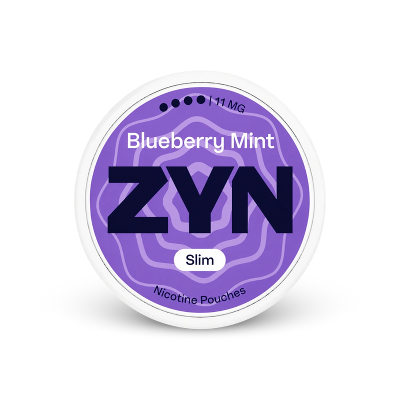 ZYN Blueberry Mint Slim S4 – κουτί με σακουλάκια νικοτίνης