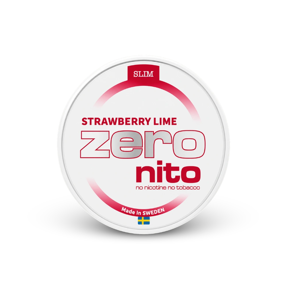 Zeronito Strawberry Lime Slim – κουτάκι με σακουλάκια νικοτίνης
