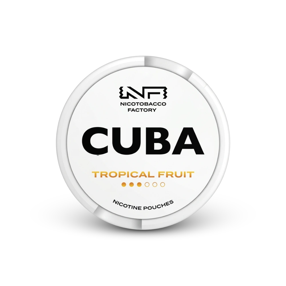 Cuba White Tropical Fruit – κουτί με σακουλάκια νικοτίνης