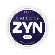 ZYN Μαύρο Γλυκόριζα Mini S2
